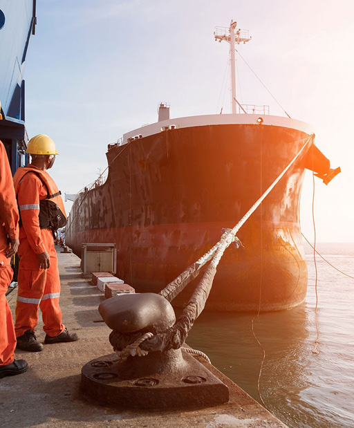 Nawaz Shipping Oil Tanker Service Work at Jamnagar